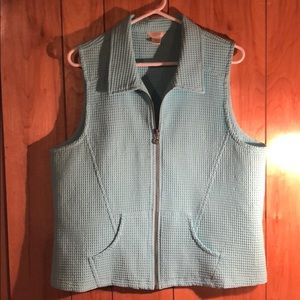 Zip up vest